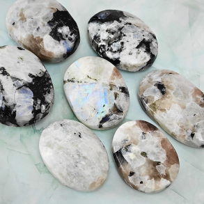 Regnbue M�nesten Palm sten