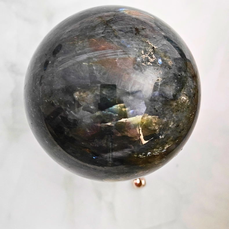 Labradorit Kugle 