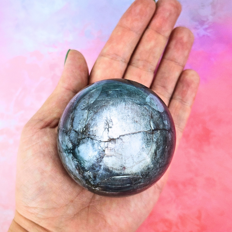 Lepidolit (Gem Mica) Kugle