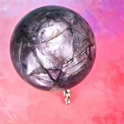 Lepidolit (Gem Mica) Kugle