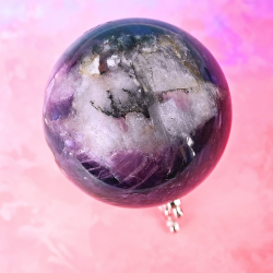 Lepidolit (Gem Mica) Kugle