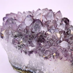 Ametyst Klynge Lysestage 1,8 kg