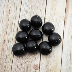 Sort Obsidian Lommesten