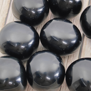 Sort Obsidian Lommesten