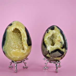  Septarian �g � med Druzy/Sukker