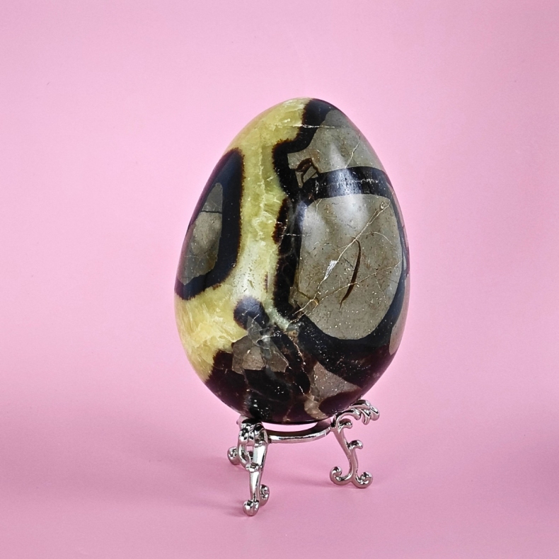  Septarian �g � med Druzy/Sukker