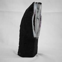 Agat Geode med Ametyst 
