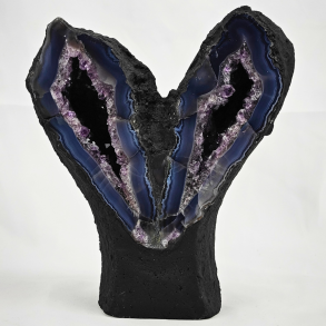 Ametyst Geode Sommerfugl