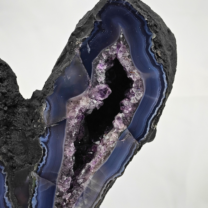 Ametyst Geode Sommerfugl