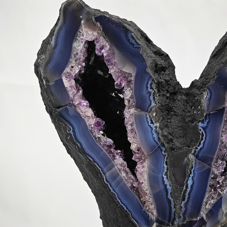 Ametyst Geode Sommerfugl