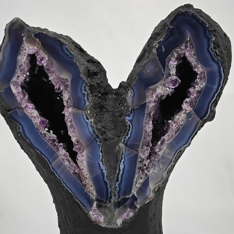 Ametyst Geode Sommerfugl