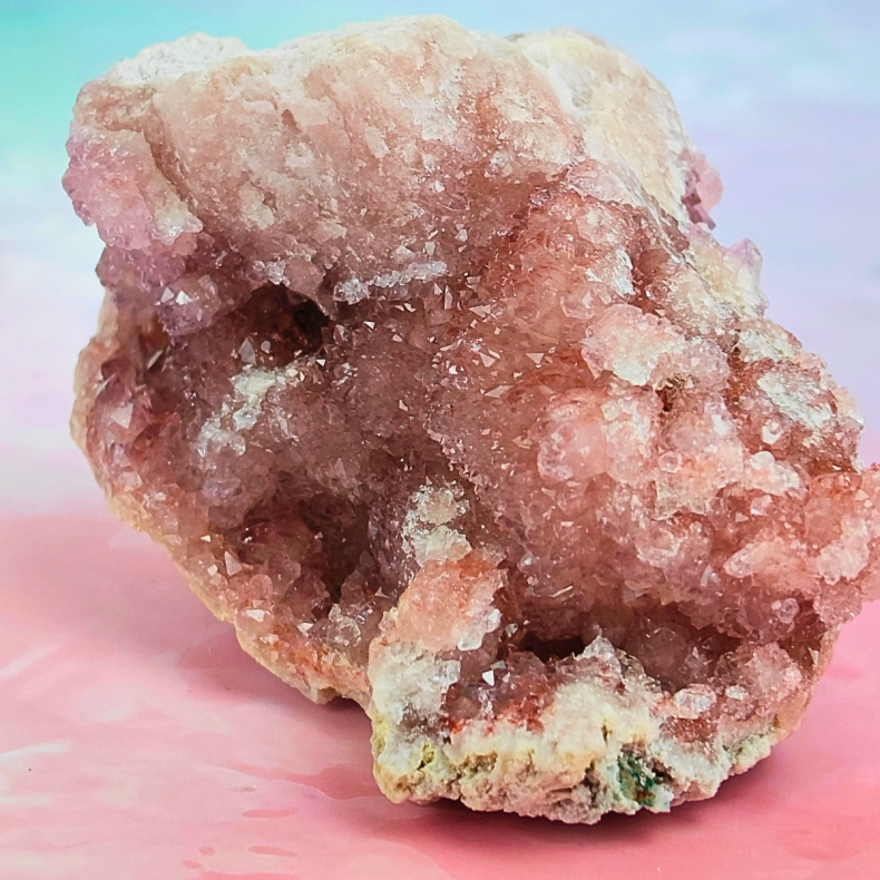  Pink Ametyst Geode