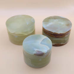 Grn Onyx Smykkeskrin 