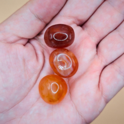 Karneol Lommesten Mini 