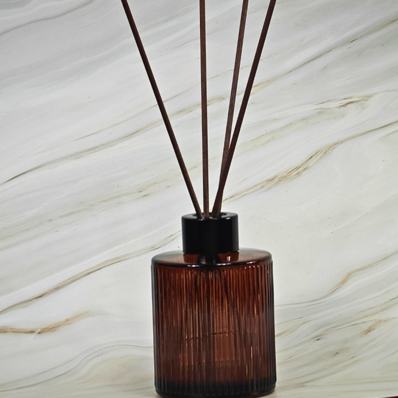 150 ml Riflet Rund Duftdiffusor Flaske � Amber