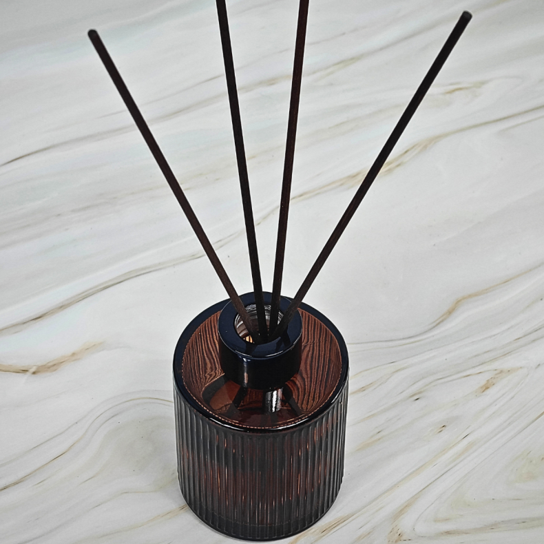 150 ml Riflet Rund Duftdiffusor Flaske � Amber