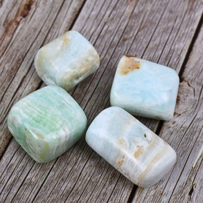 Caribisk Calcit lommesten